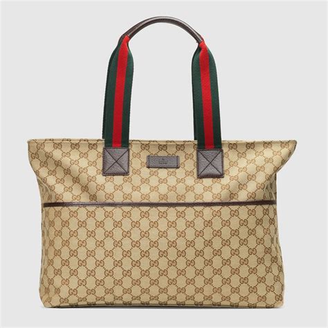 brown gucci diaper bag|authentic Gucci diaper bag tote.